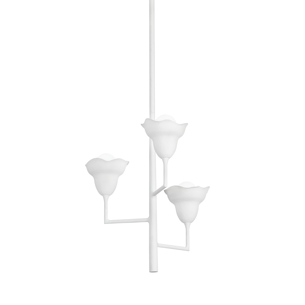 Hudson Valley Alora 3-Light Pendant White Plaster