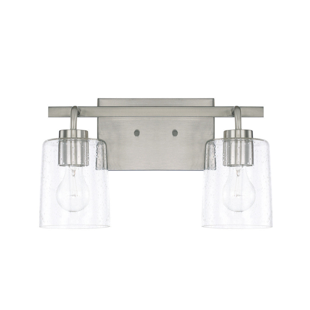 Capital Greyson Vanity Light Brushed Nickel