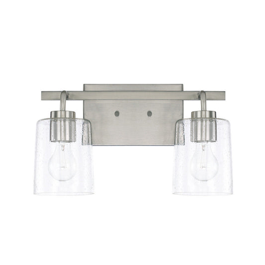 Capital Greyson Vanity Light Brushed Nickel