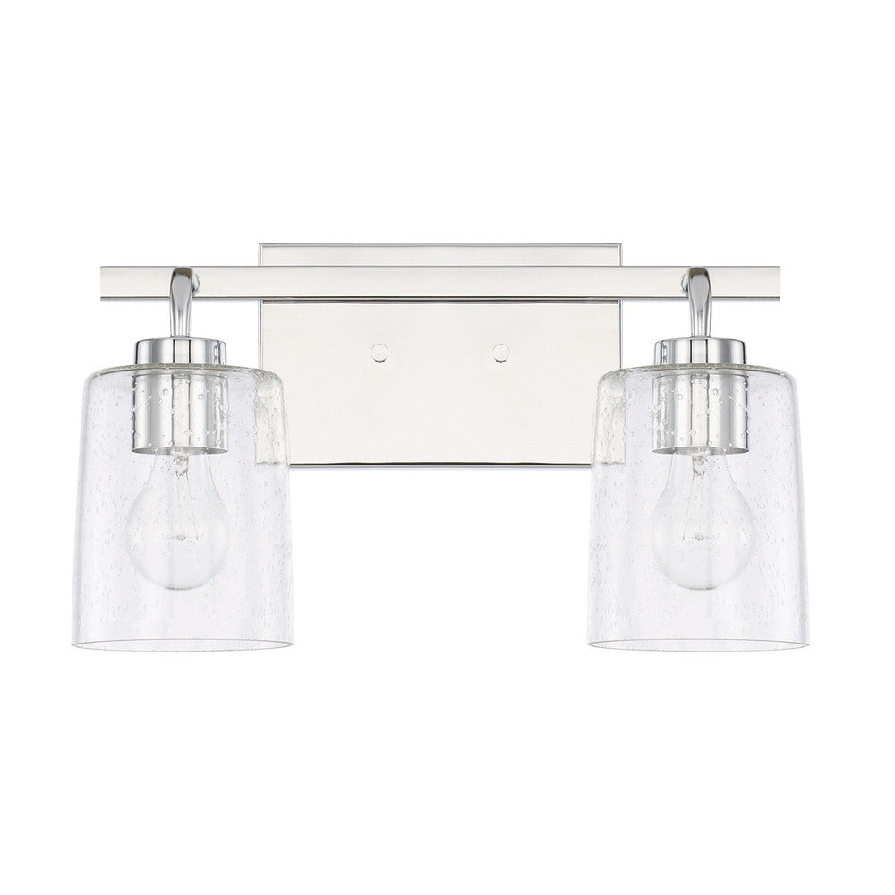 Capital Greyson Vanity Light Chrome