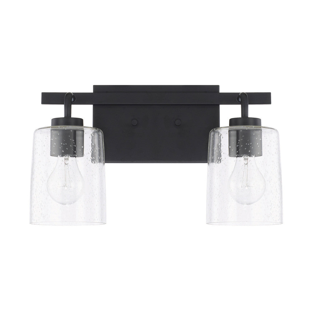Capital Greyson Vanity Light Matte Black