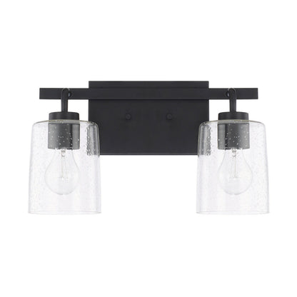 Capital Greyson Vanity Light Matte Black
