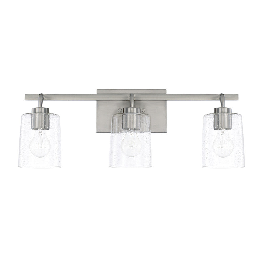 Capital Greyson Vanity Light Brushed Nickel