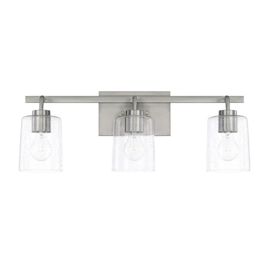 Capital Greyson Vanity Light Brushed Nickel