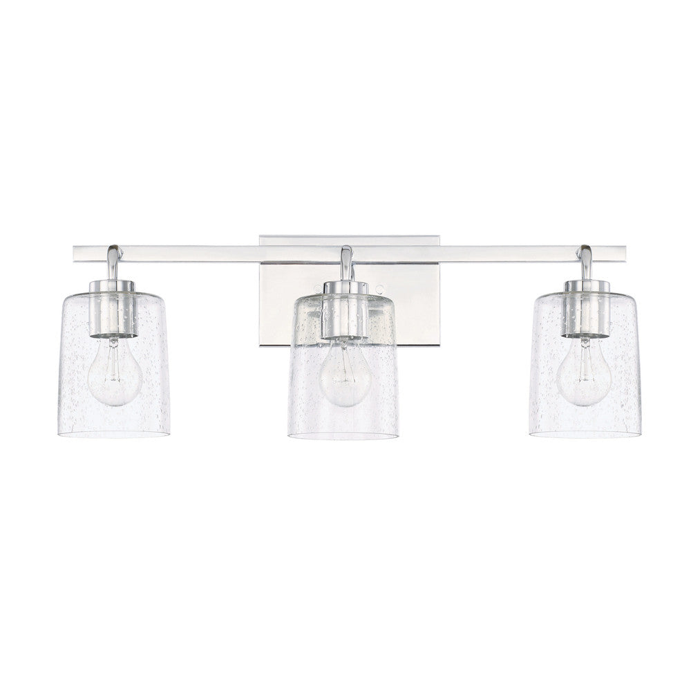 Capital Greyson Vanity Light Chrome