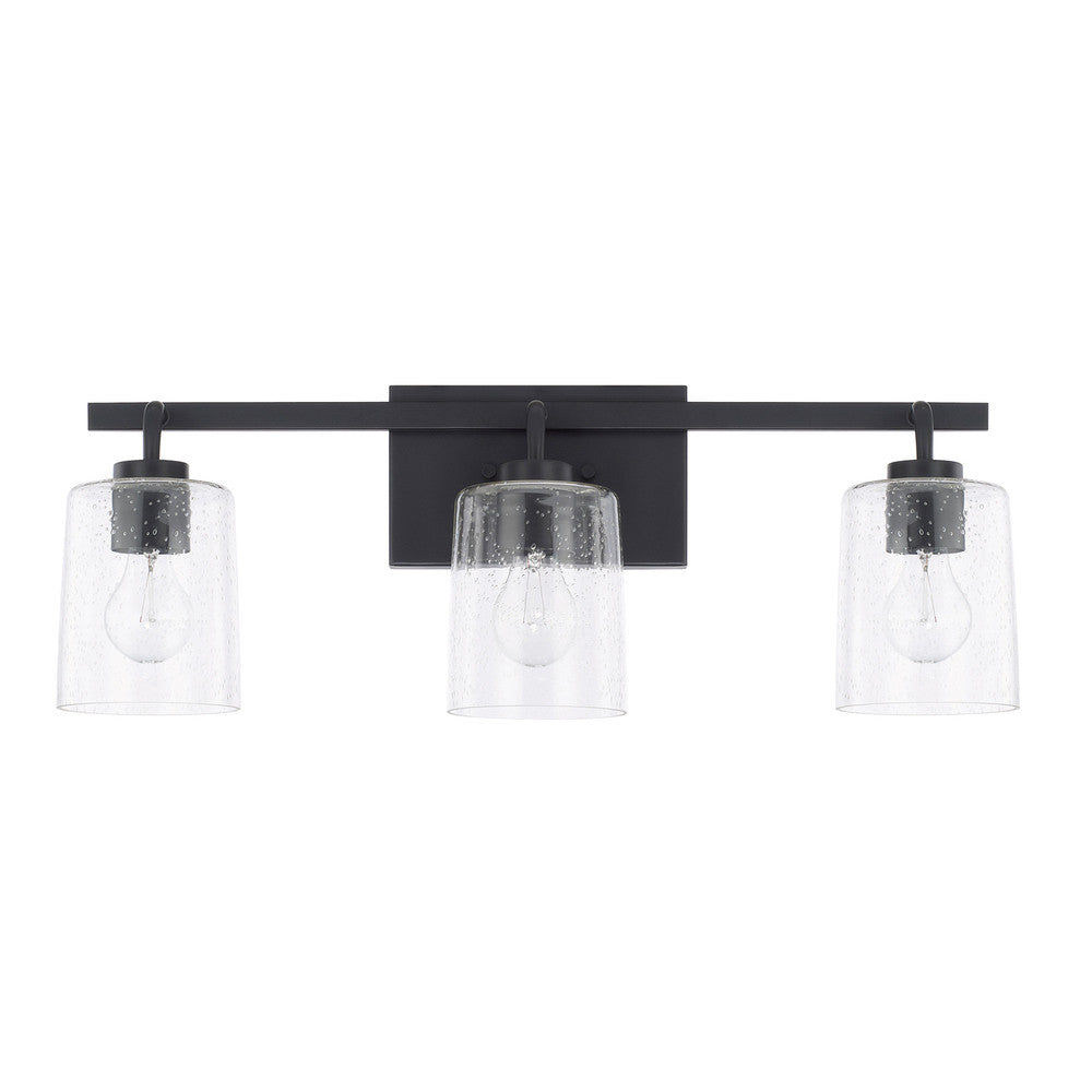 Capital Greyson Vanity Light Matte Black
