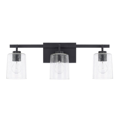 Capital Greyson Vanity Light Matte Black