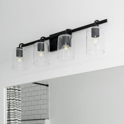 Capital Greyson Vanity Light Matte Black