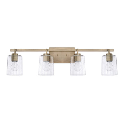 Capital Greyson Vanity Light Aged Brass