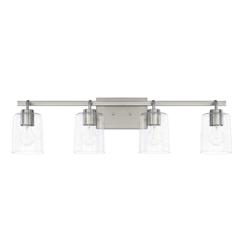 Capital Greyson Vanity Light Brushed Nickel