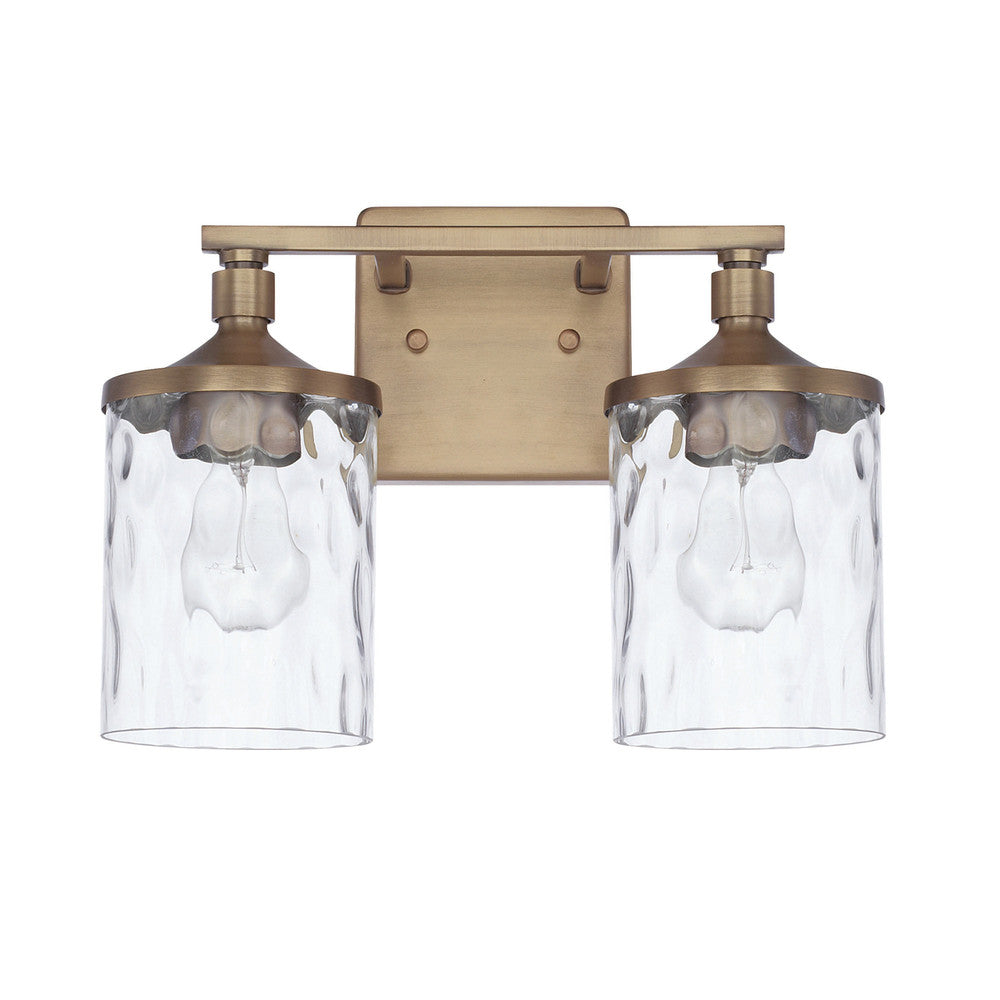 Capital Colton Vanity Light Aged Brass