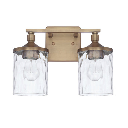 Capital Colton Vanity Light Aged Brass