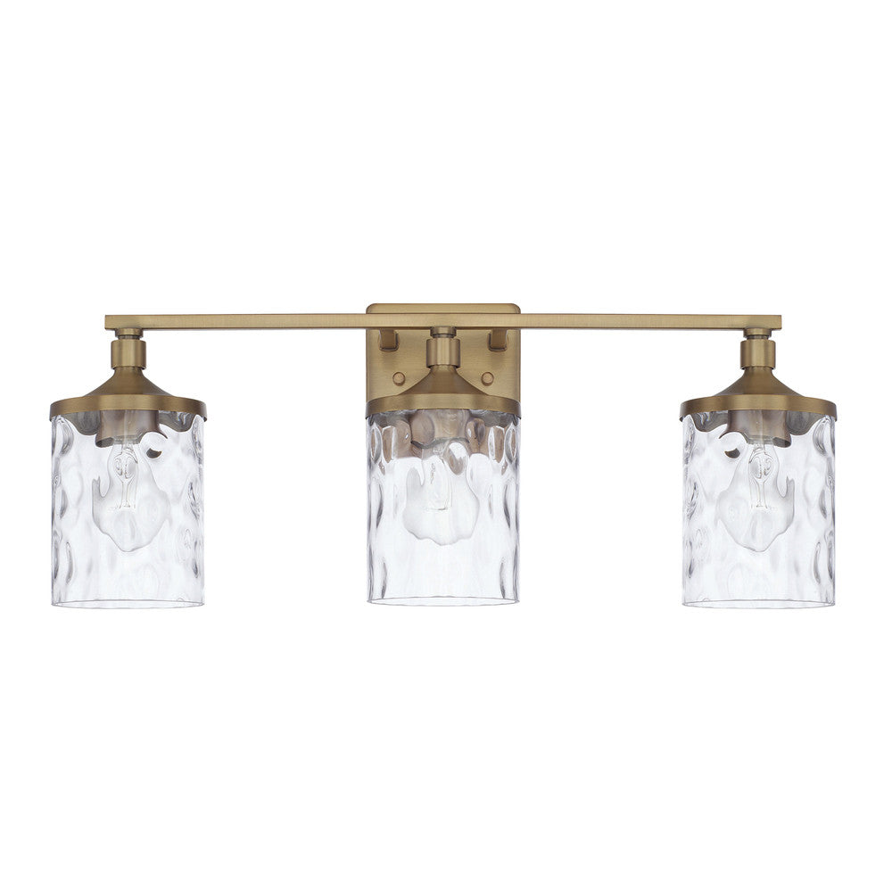 Capital Colton Vanity Light Aged Brass