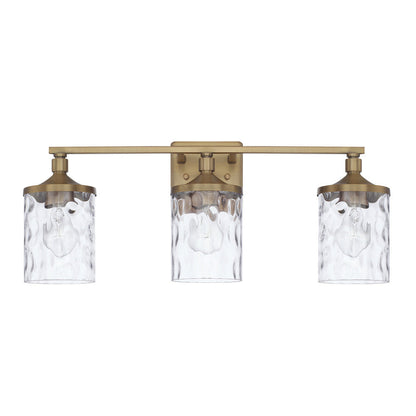 Capital Colton Vanity Light Aged Brass