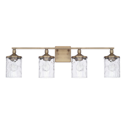 Capital Colton Vanity Light Aged Brass