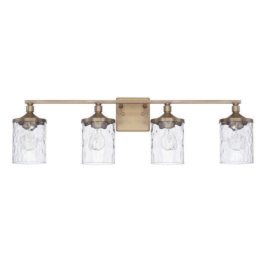 Capital Colton Vanity Light Aged Brass