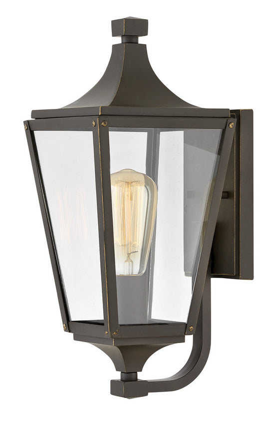 Hinkley Jaymes Outdoor Wall Mount Lantern Oil-Rubbed Bronze