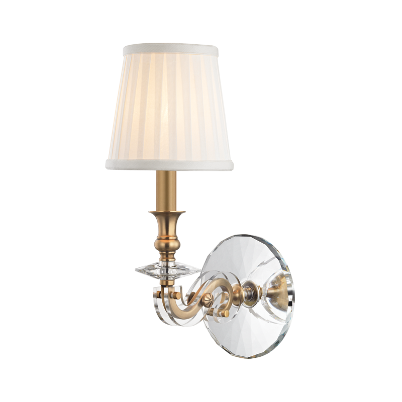 Hudson Valley Lapeer Wall Sconce Antique Brass
