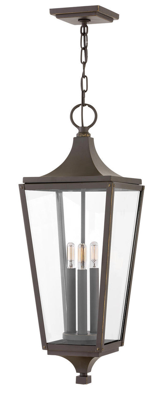 Hinkley Jaymes Outdoor Hanging Lantern Oil-Rubbed Bronze