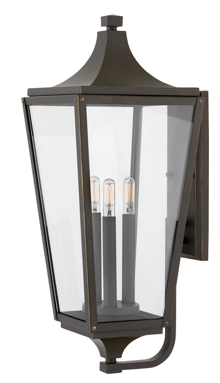 Hinkley Jaymes Outdoor Wall Mount Lantern Oil-Rubbed Bronze