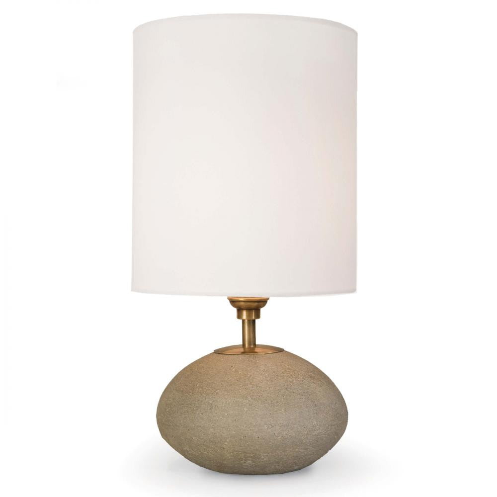 Regina Andrew Concrete Mini Orb Lamp Wood, Natural