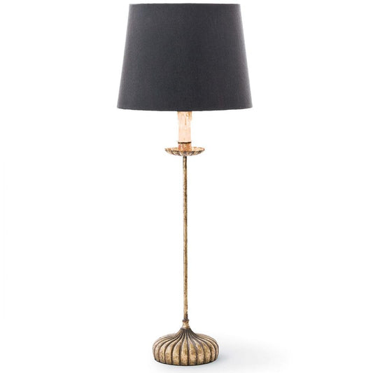Regina Andrew Clove Stem Table Lamp Gold, Antique Gold Leaf