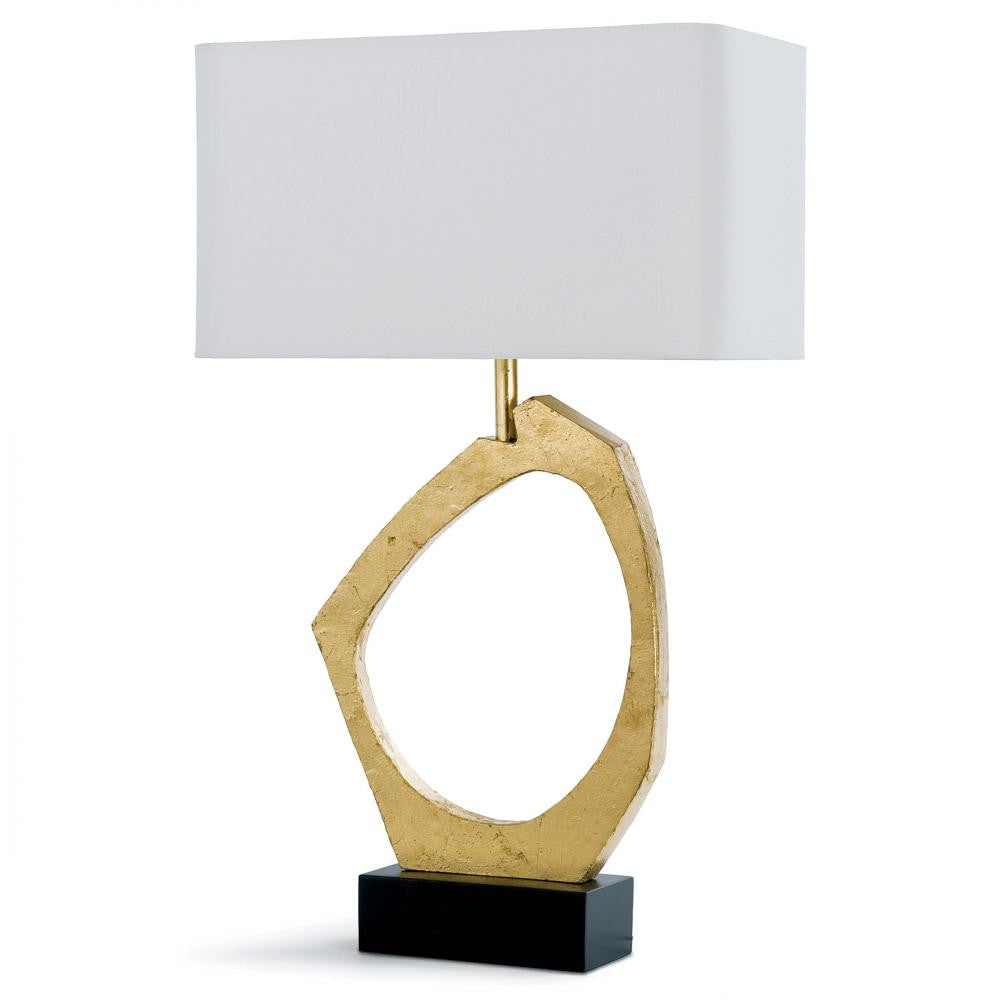 Regina Andrew Manhattan Table Lamp Gold, Gold Leaf