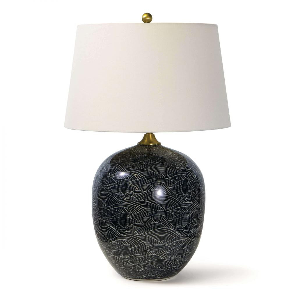 Regina Andrew Harbor Table Lamp Black, Ebony
