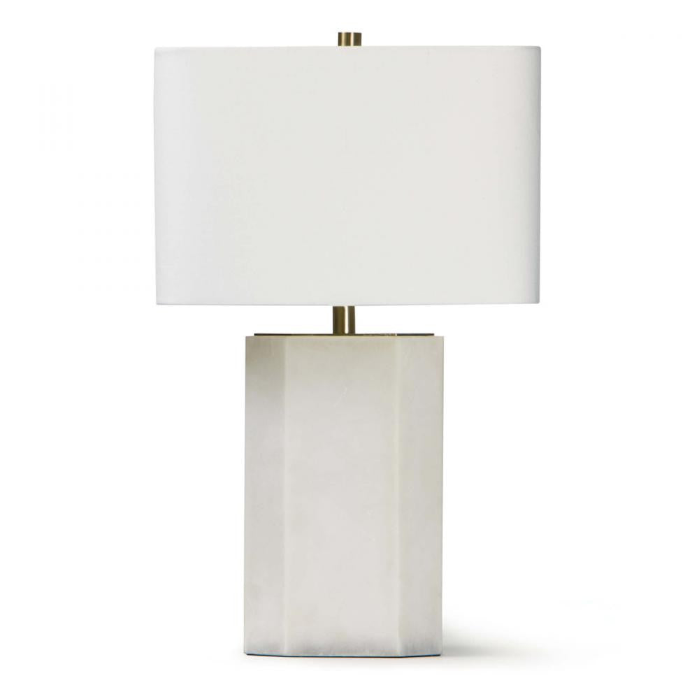 Regina Andrew Grace Table Lamp White, Natural Stone