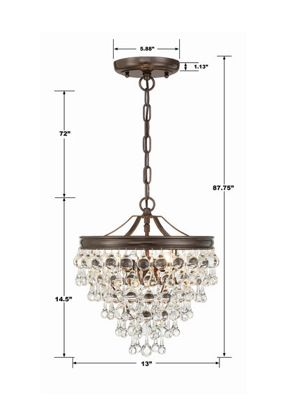 Mini Chandeliers-Crystorama-130