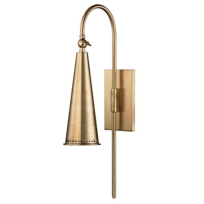 Hudson Valley Alva Wall Sconce Antique Brass
