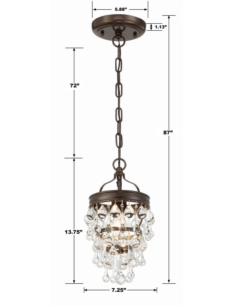 Mini Chandeliers-Crystorama-131