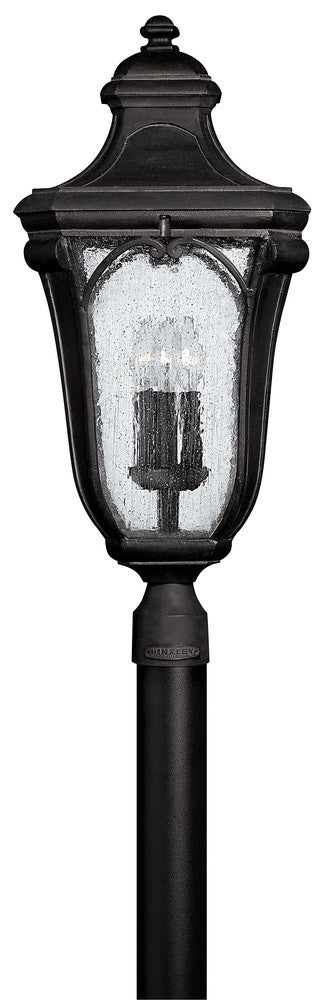 Hinkley Trafalgar Outdoor Post Top Mount Lantern Museum Black