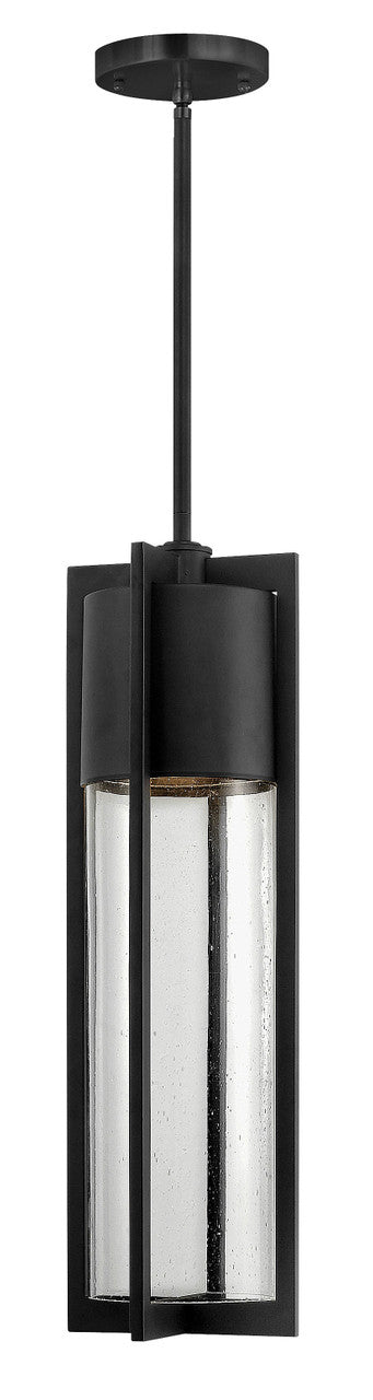 Hinkley Shelter Outdoor Hanging Lantern Black