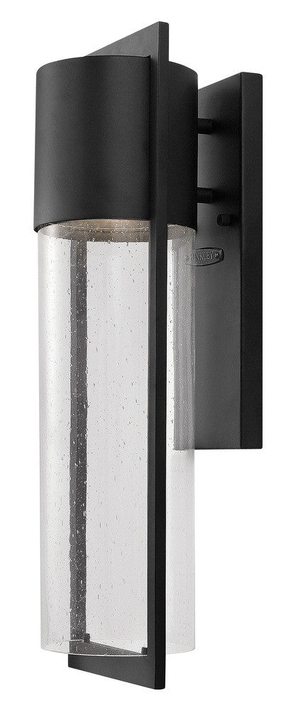 Hinkley Shelter Outdoor Wall Mount Lantern Black