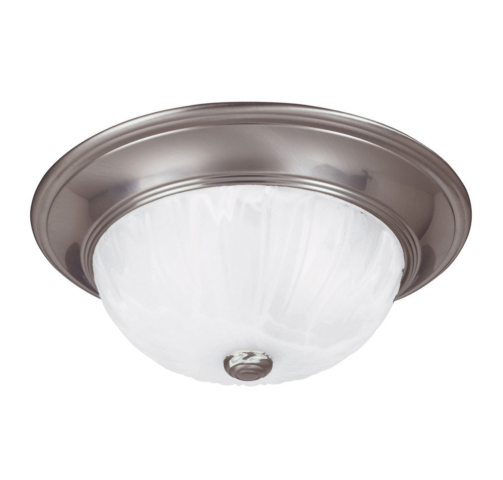 Savoy House Stella 13-in Flush Mount Satin Nickel