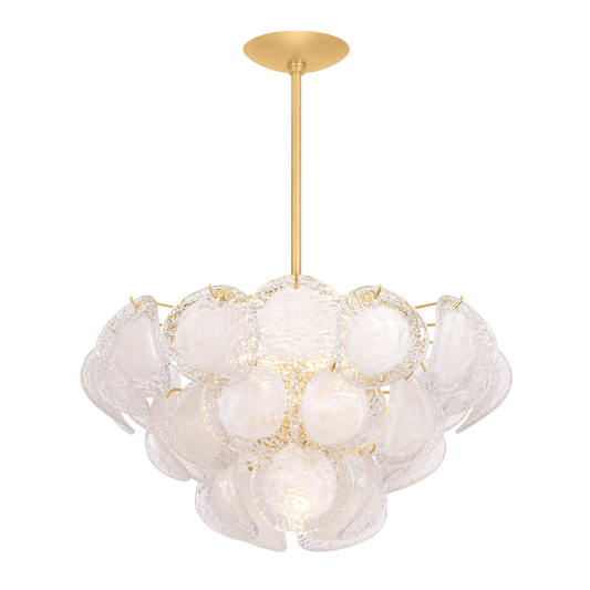 Hudson Valley Cedar Hill 5-Light Chandelier Vintage Gold Leaf
