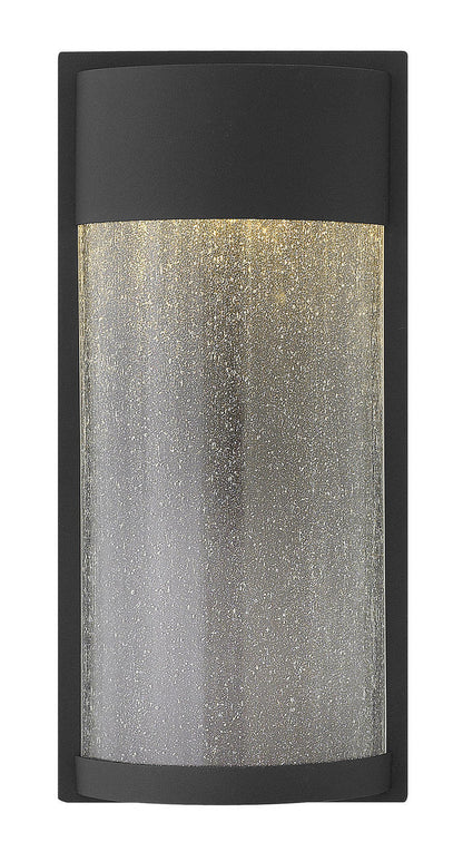Hinkley Shelter Outdoor Wall Mount Lantern Black