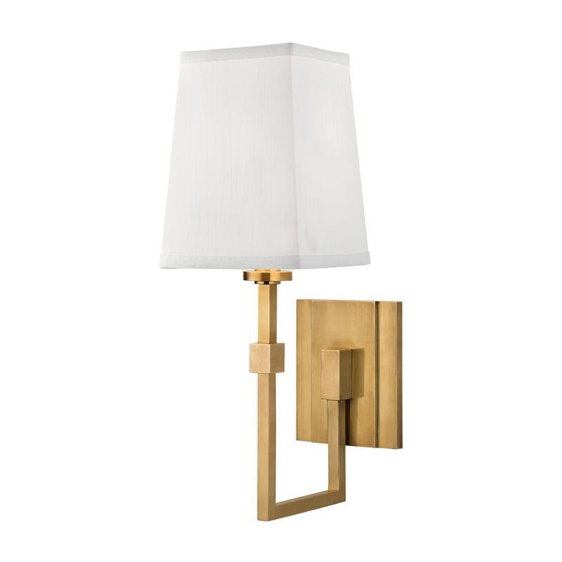 Hudson Valley Fletcher Wall Sconce Antique Brass