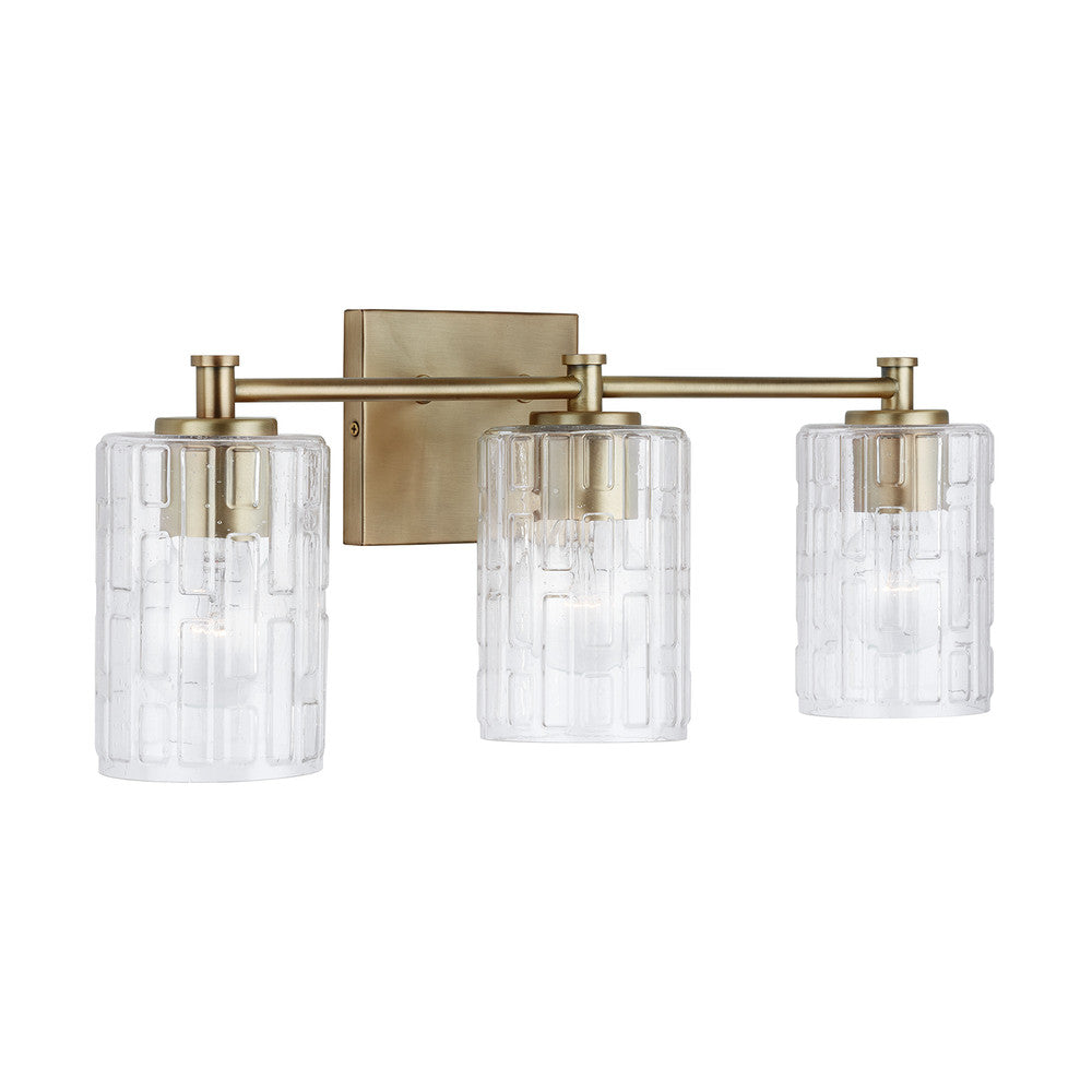 Capital Emerson Vanity Light Aged Brass