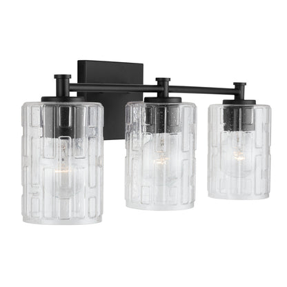 Capital Emerson Vanity Light Matte Black