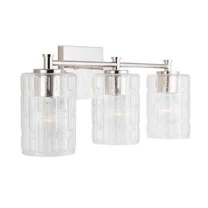 Capital Emerson Vanity Light Polished Nickel