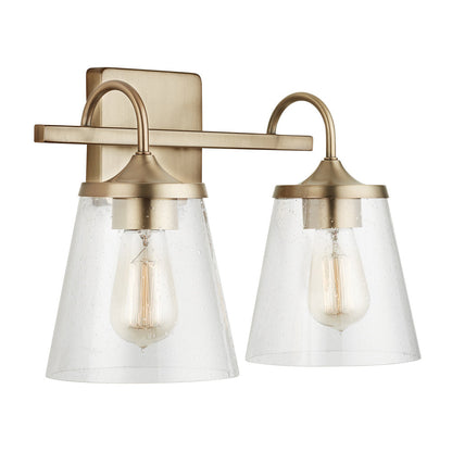 Capital Jayne Vanity Light Aged Brass