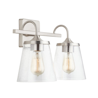 Capital Jayne Vanity Light Brushed Nickel