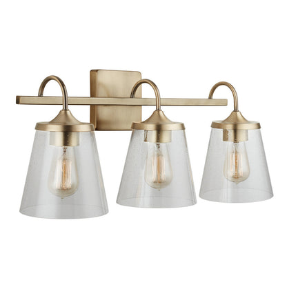 Capital Jayne Vanity Light Aged Brass