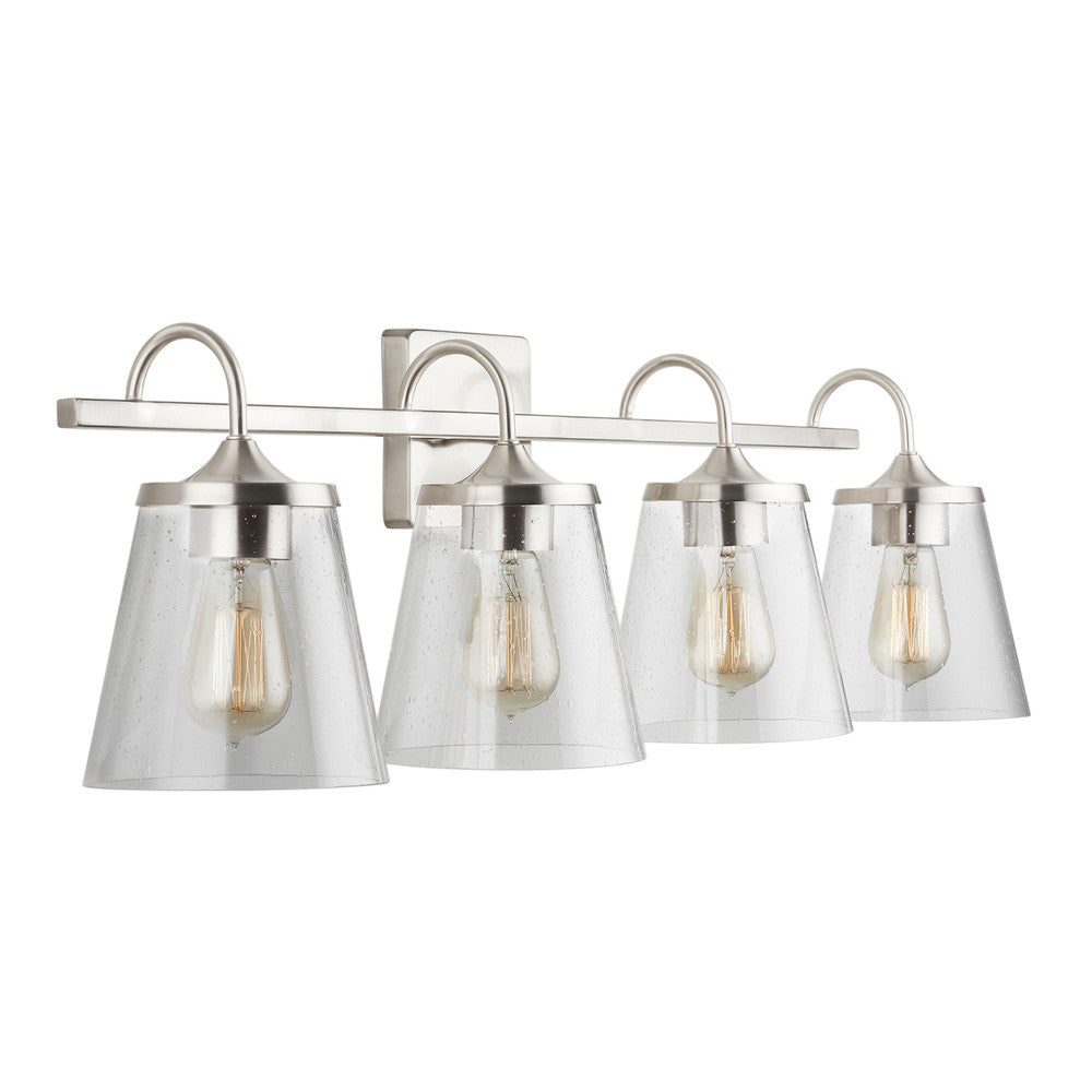Capital Jayne Vanity Light Brushed Nickel