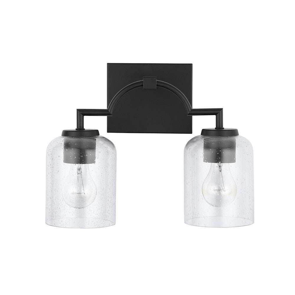 Capital Carter Vanity Light Matte Black