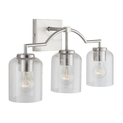 Capital Carter Vanity Light Brushed Nickel