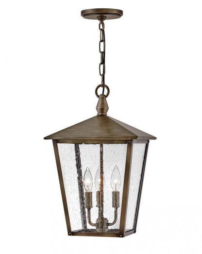 Hinkley Huntersfield Hanging Lantern Burnished Bronze