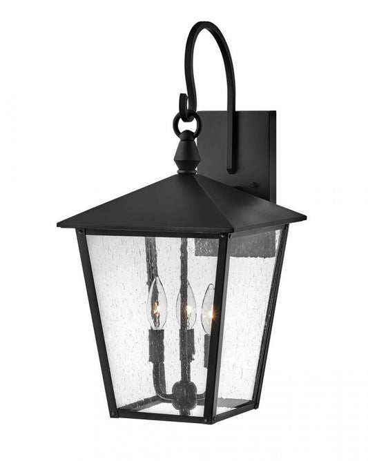 Hinkley Huntersfield Outdoor Wall Lantern Aluminum, Black